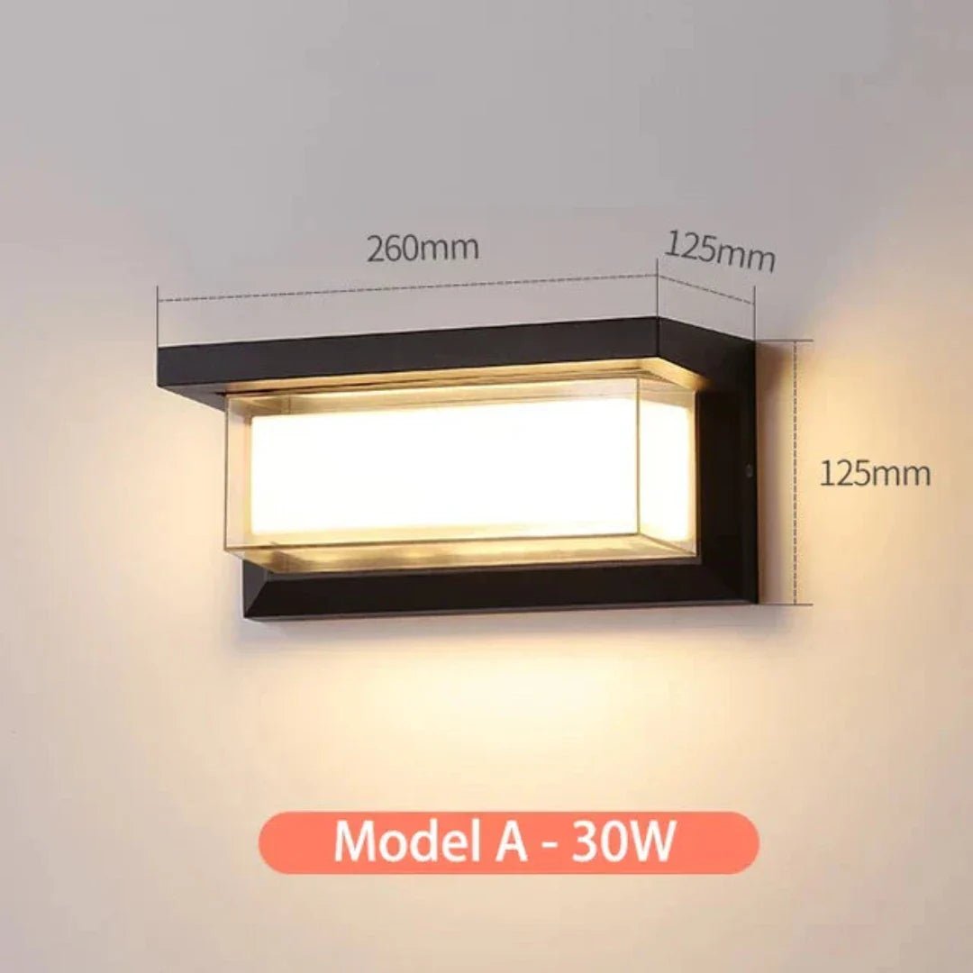 Stijlvolle Waterdichte LED Wandlamp - Moderne Buitenverlichting met Bewegingssensor