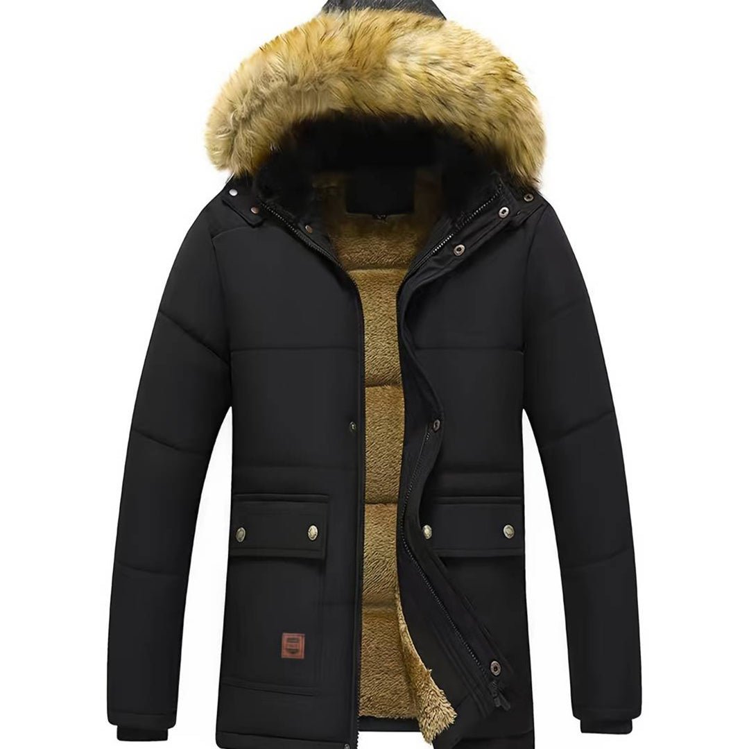 Levi™ Winterparka met Bontkraag voor Heren