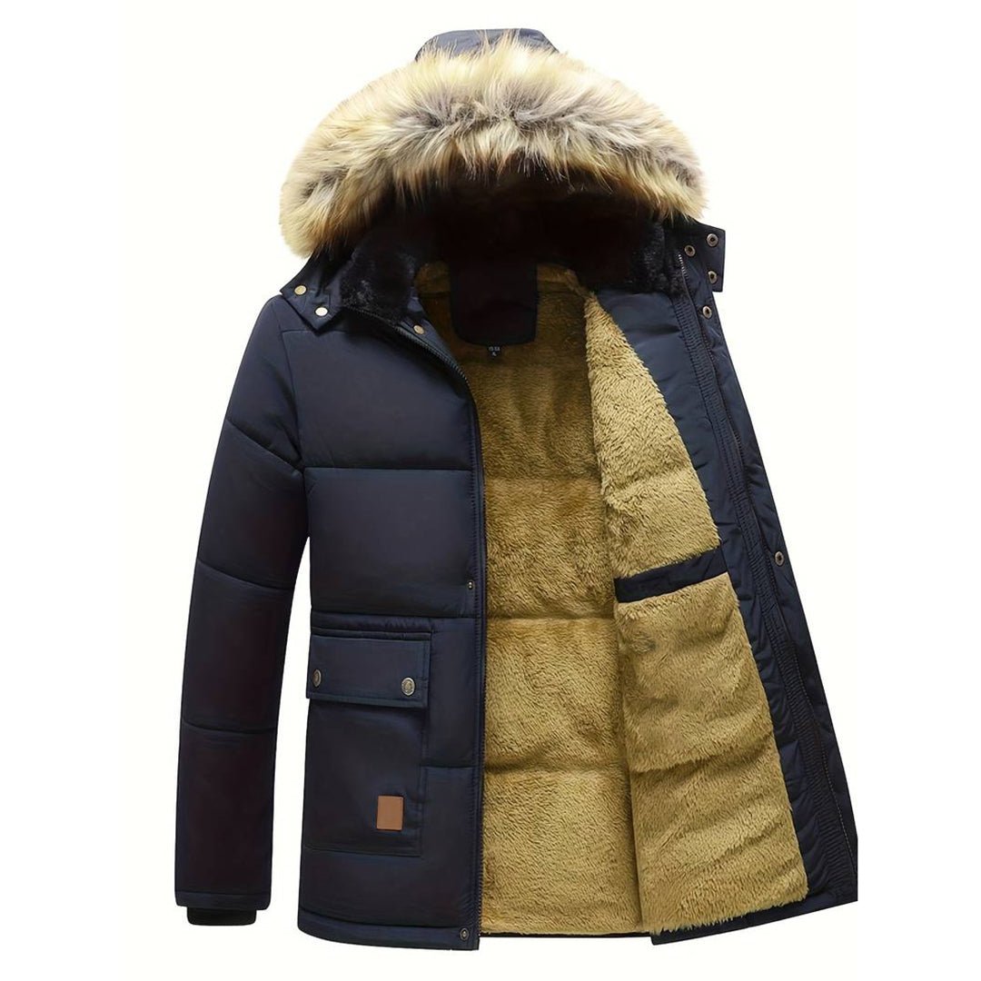 Levi™ Winterparka met Bontkraag voor Heren