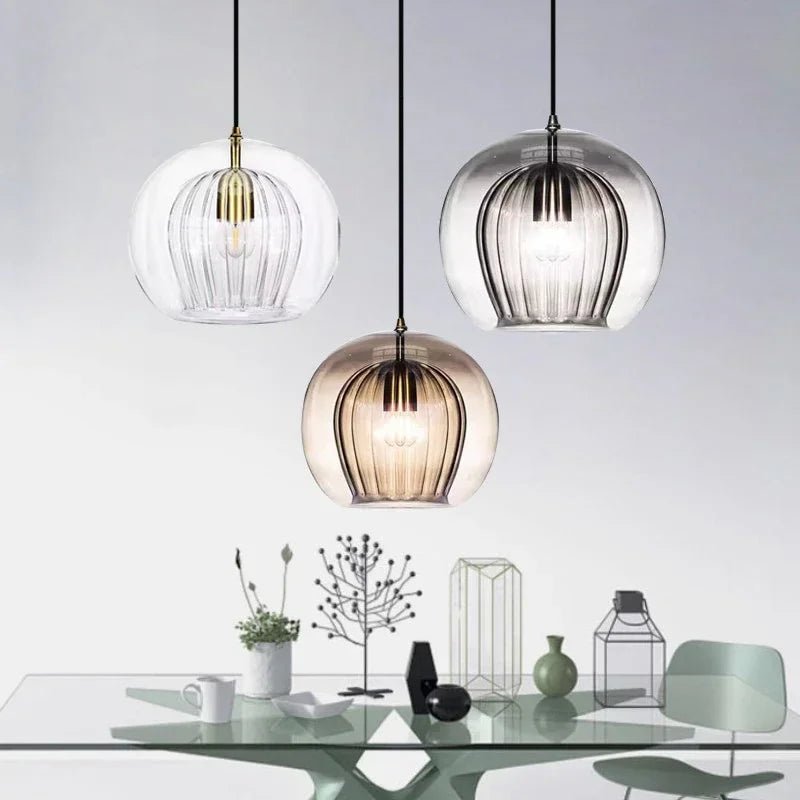 Glosfera Moderne Hanglamp – Luxe Glazen Design Lamp voor Woonkamer en Eetkamer