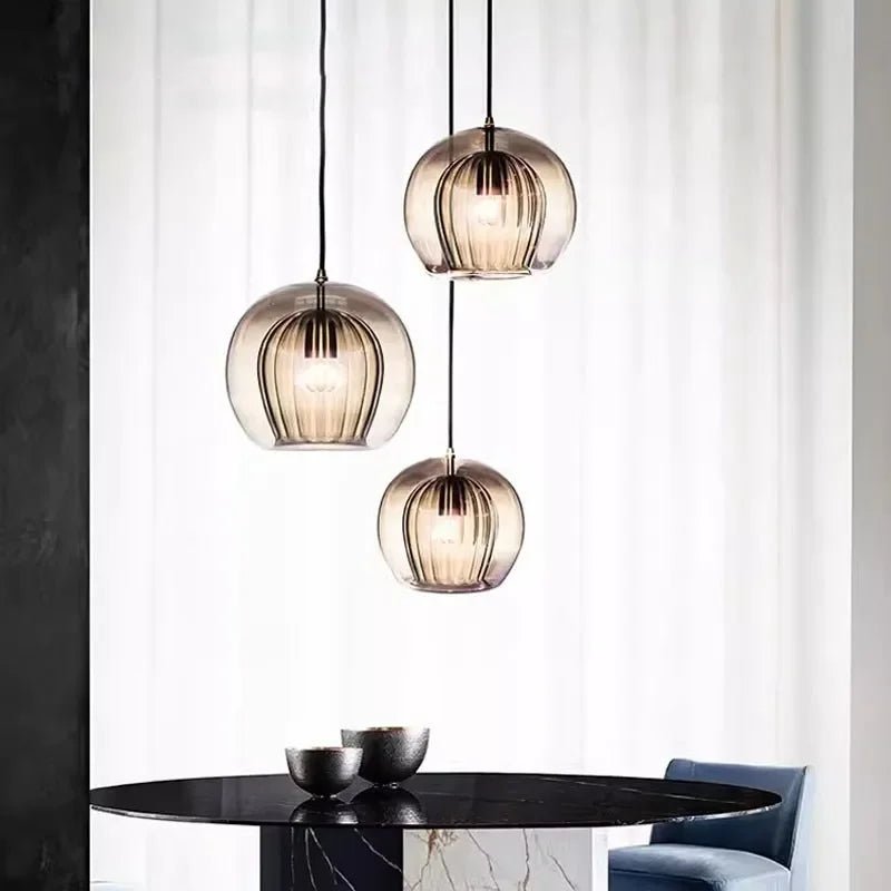 Glosfera Moderne Hanglamp – Luxe Glazen Design Lamp voor Woonkamer en Eetkamer