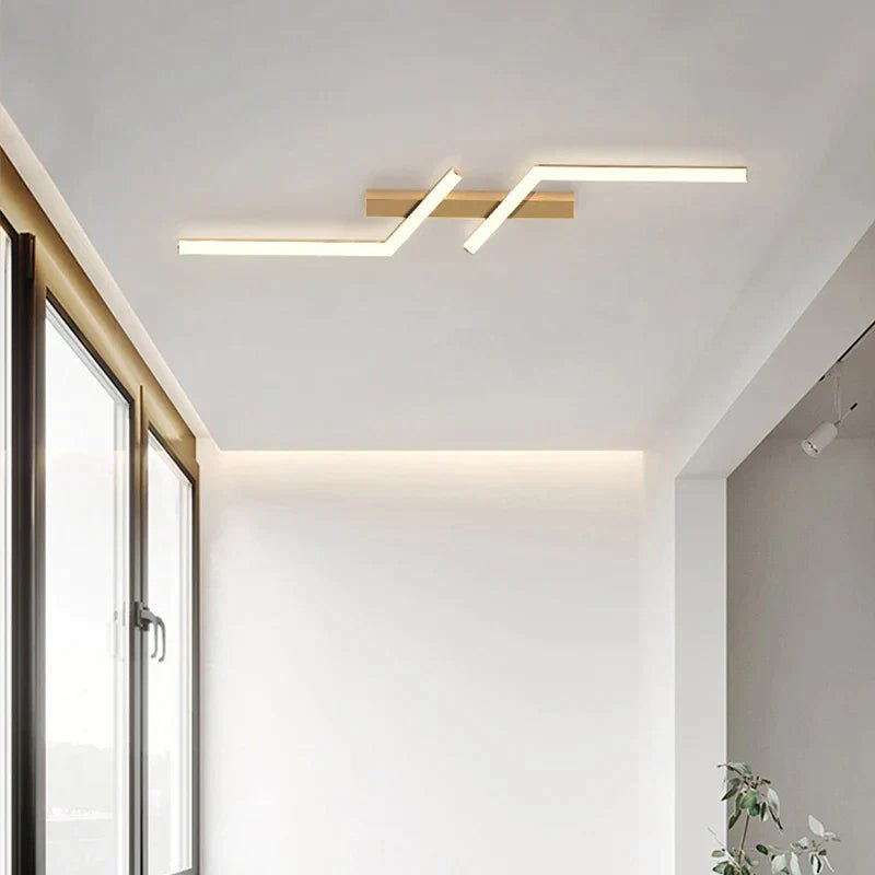 LineaLux™ LED Plafondlamp | Minimalistisch en Efficiënt Verlichtingsdesign