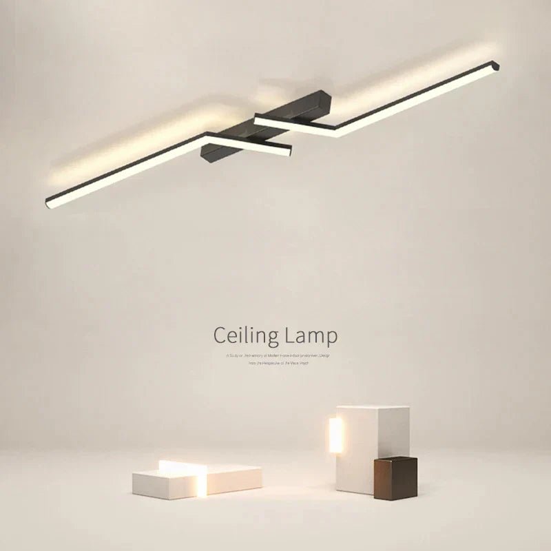 LineaLux™ LED Plafondlamp | Minimalistisch en Efficiënt Verlichtingsdesign