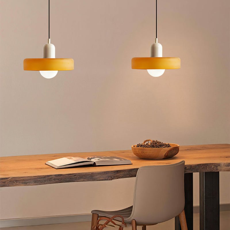 Bauhuis Glazen Hanglamp – Modern en Kleurrijk Design voor Woonkamer of Eetkamer