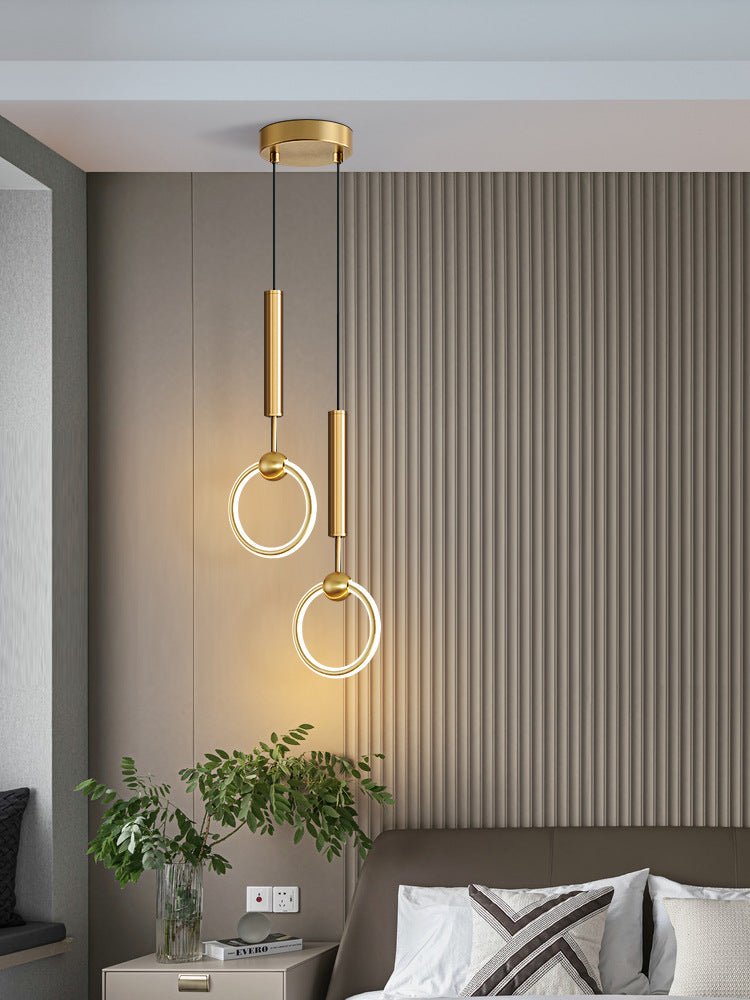 Moderne Ringvormige LED Hanglamp - Minimalistische Plafondverlichting voor Woonkamer en Slaapkamer