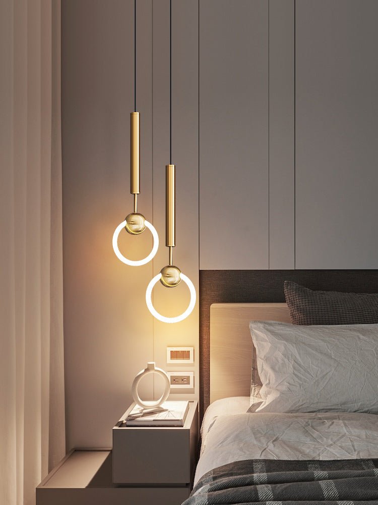 Moderne Ringvormige LED Hanglamp - Minimalistische Plafondverlichting voor Woonkamer en Slaapkamer