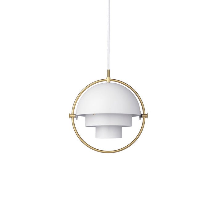 Scandi Hanglamp met Gelaagde Kap - Moderne Hanglamp voor Woonkamer en Eettafel