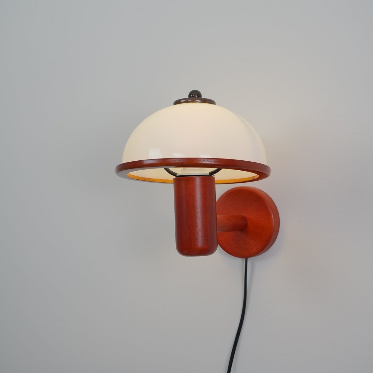 Retro Houten Wandlamp - Sfeervolle Vintage Lamp Voor Woonkamer en Slaapkamer