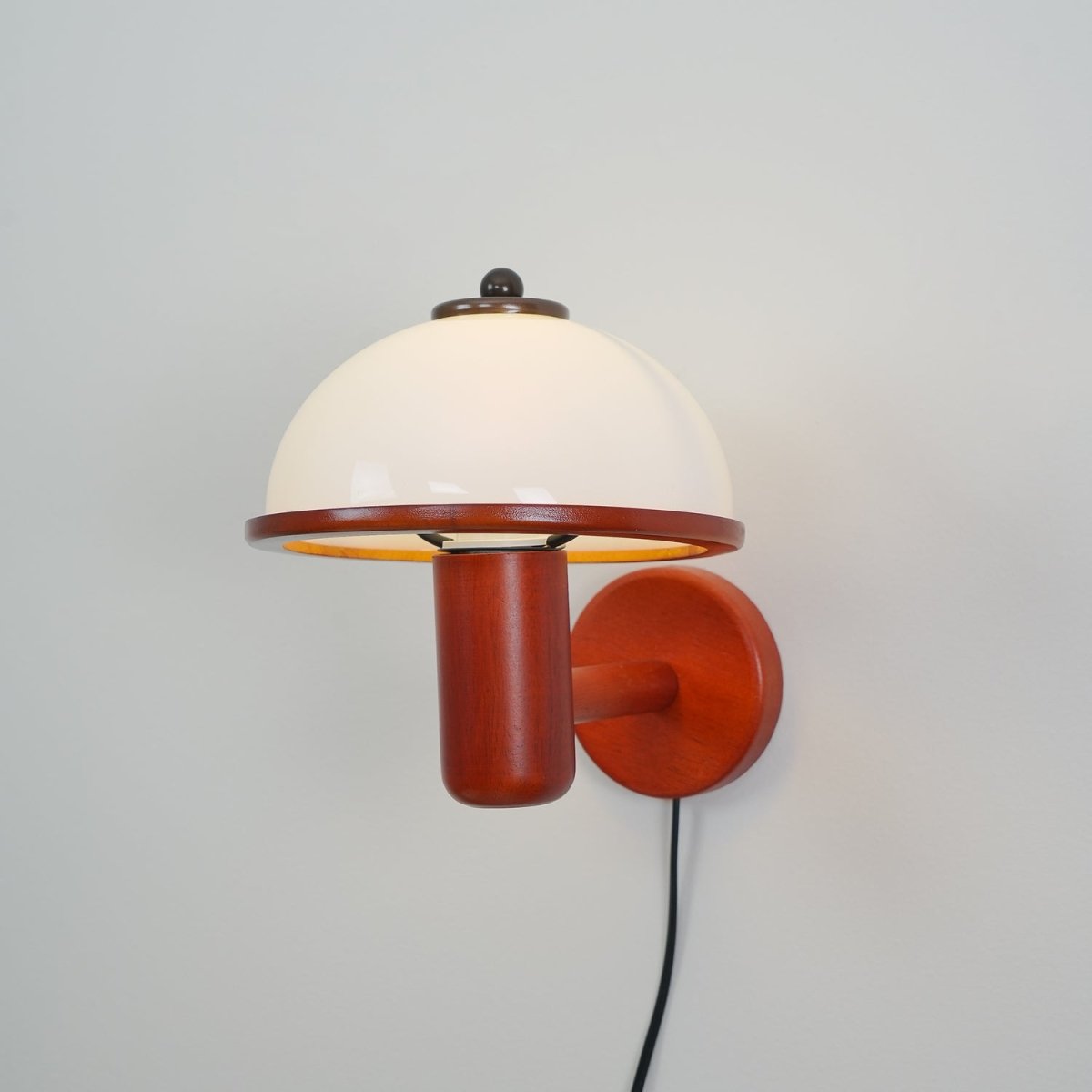 Retro Houten Wandlamp - Sfeervolle Vintage Lamp Voor Woonkamer en Slaapkamer