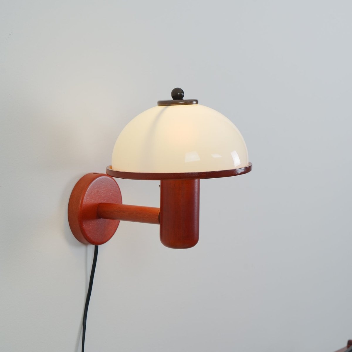 Retro Houten Wandlamp - Sfeervolle Vintage Lamp Voor Woonkamer en Slaapkamer