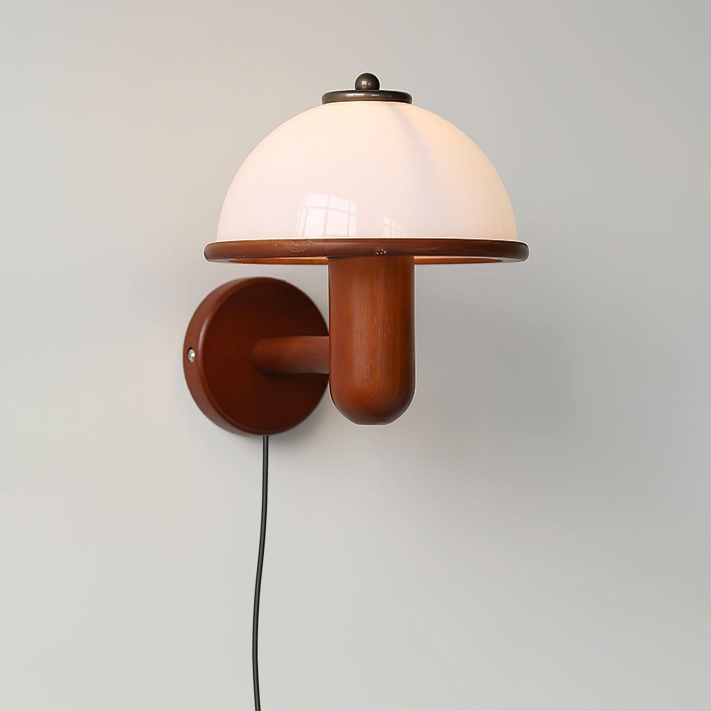 Retro Houten Wandlamp - Sfeervolle Vintage Lamp Voor Woonkamer en Slaapkamer