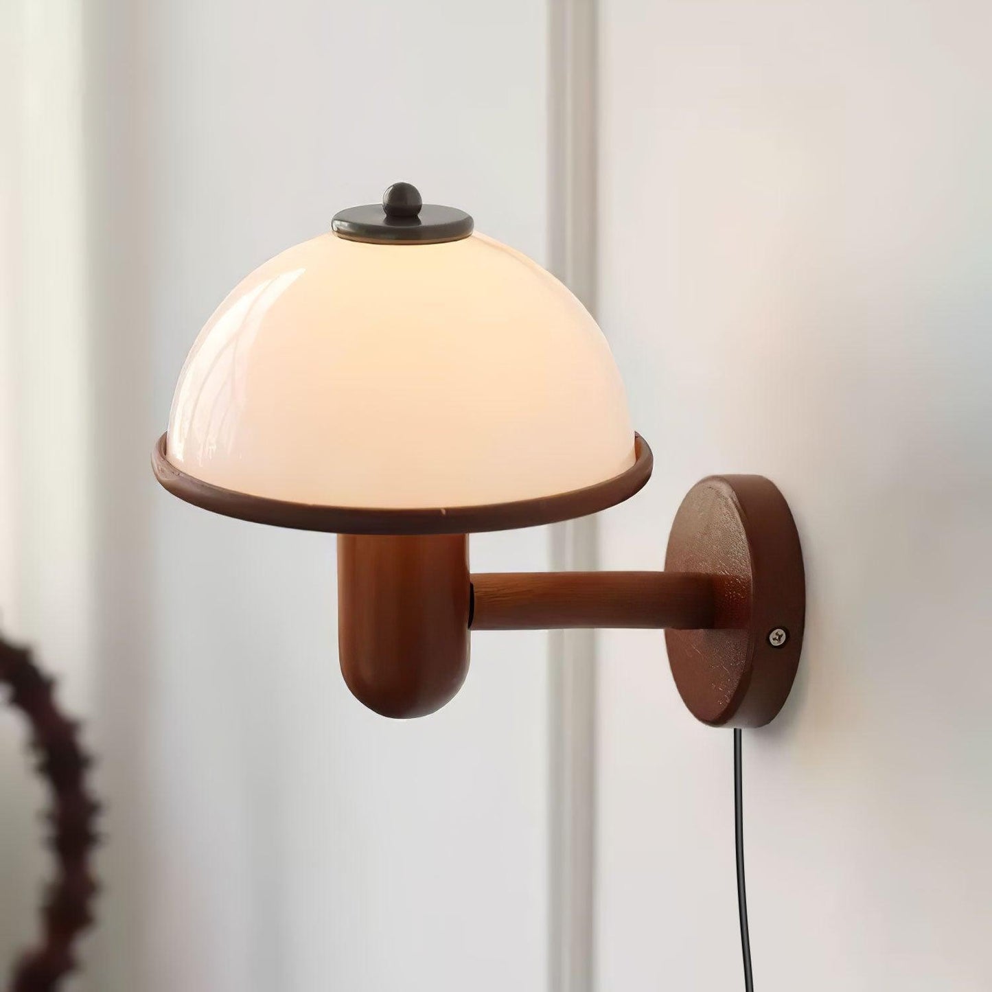 Retro Houten Wandlamp - Sfeervolle Vintage Lamp Voor Woonkamer en Slaapkamer