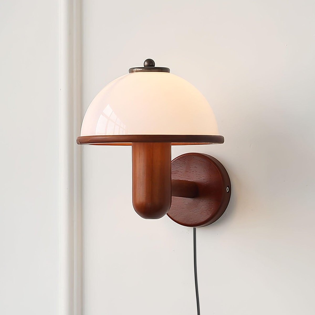 Retro Houten Wandlamp - Sfeervolle Vintage Lamp Voor Woonkamer en Slaapkamer