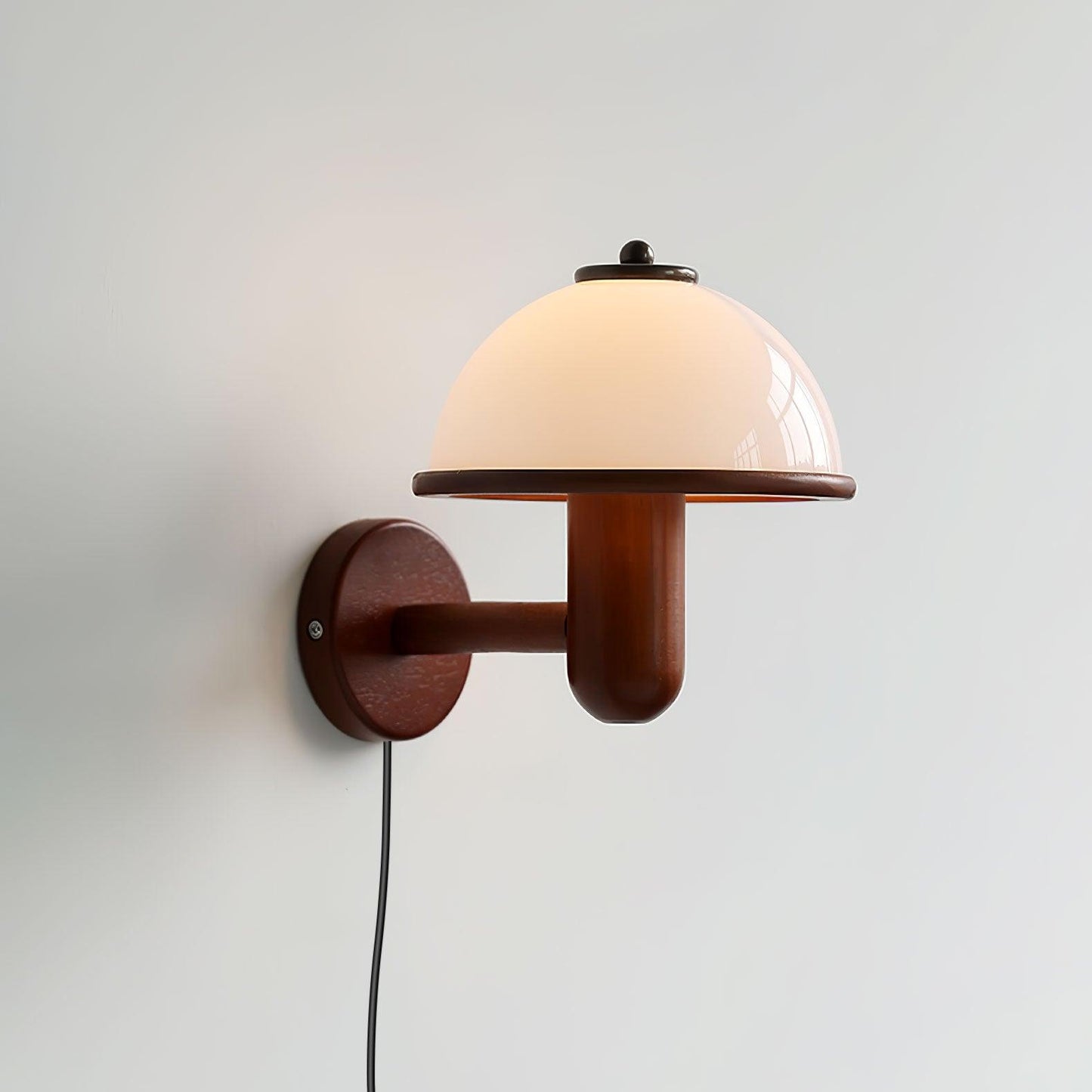 Retro Houten Wandlamp - Sfeervolle Vintage Lamp Voor Woonkamer en Slaapkamer