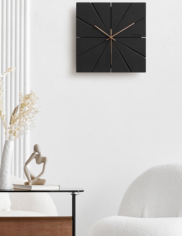 Minimalistische Stille Wandklok voor Woonkamer