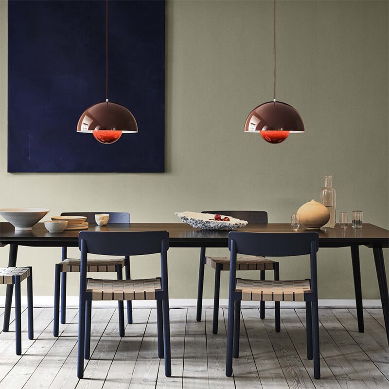 MacaronLuxe - Scandinavische Houten Hanglamp voor Moderne Interieurs