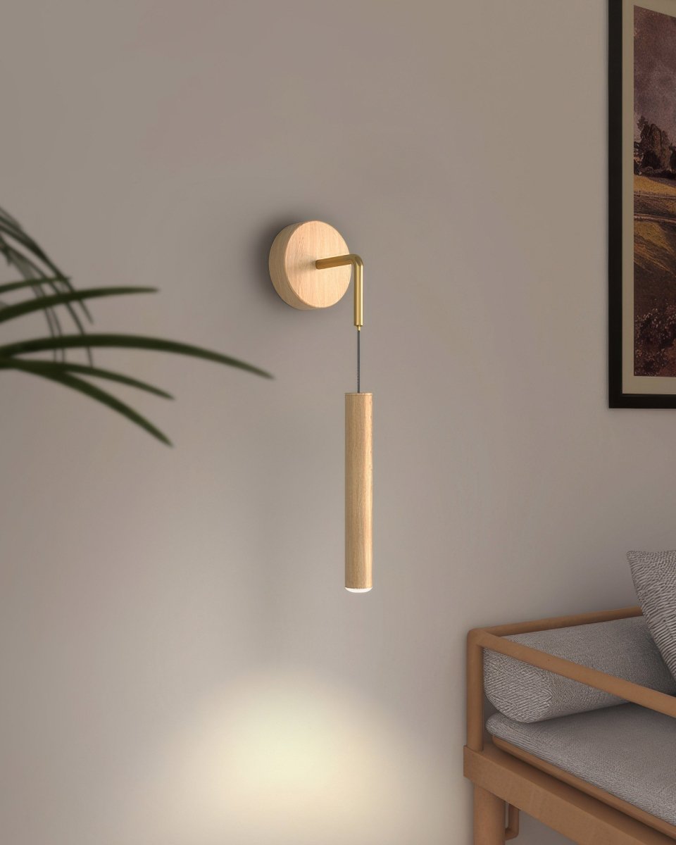 Luminara Cylinder Muurlamp - Moderne LED Wandlamp voor Slaapkamer en Woonkamer