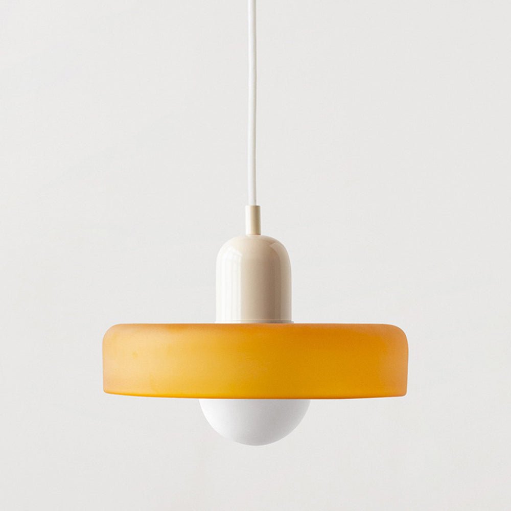 Bauhuis Glazen Hanglamp – Modern en Kleurrijk Design voor Woonkamer of Eetkamer