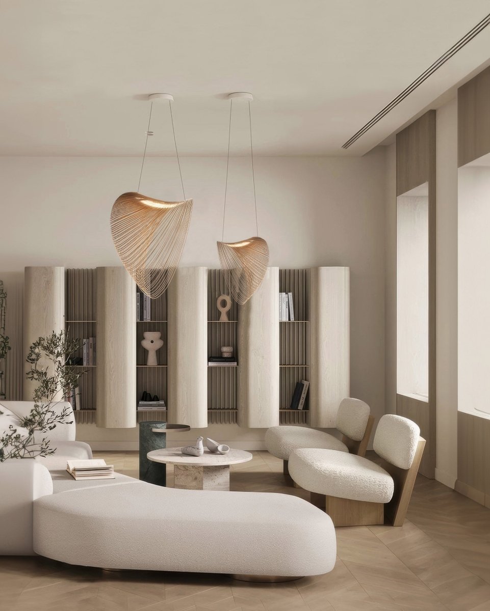 Italiaans-Nordische Design Kroonluchter - Luxe Hanglamp voor Sfeer en Stijl