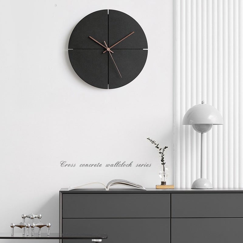 Minimalistische Stille Wandklok voor Woonkamer