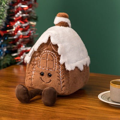 GingerHug - Pluche Gingerbread Pop Kerstdecoratie