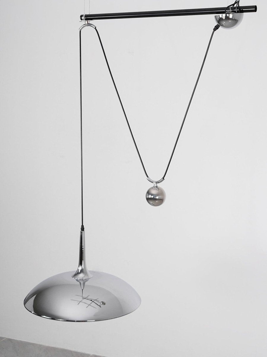 Unieke Hanglamp Met Goudkleurige Accenten - Moderne Verstelbare Plafondlamp