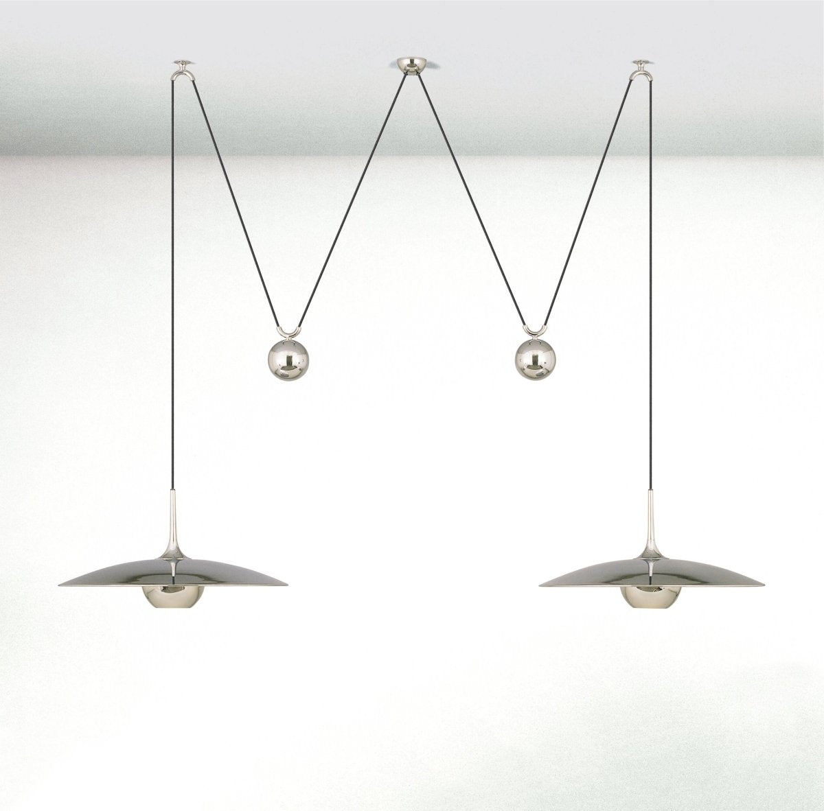 Unieke Hanglamp Met Goudkleurige Accenten - Moderne Verstelbare Plafondlamp