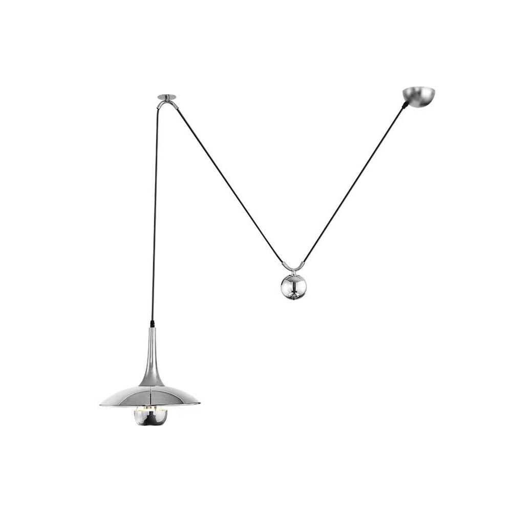 Unieke Hanglamp Met Goudkleurige Accenten - Moderne Verstelbare Plafondlamp