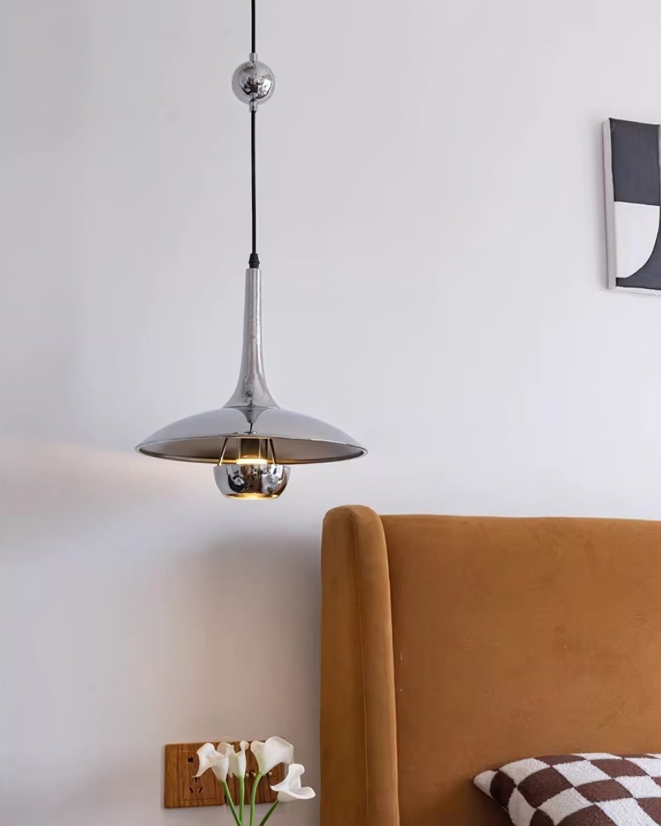 Unieke Hanglamp Met Goudkleurige Accenten - Moderne Verstelbare Plafondlamp