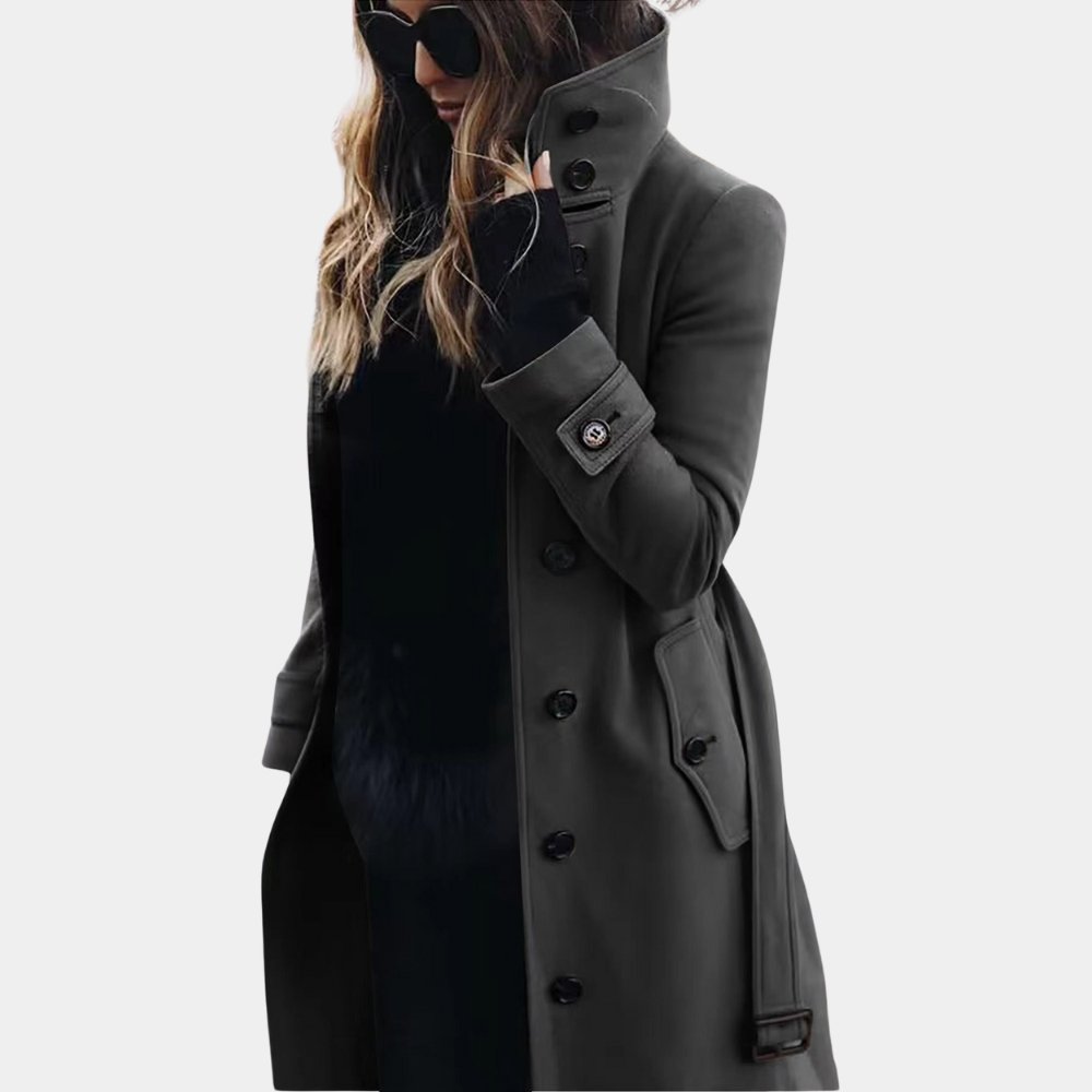 Clara™ Lange Trenchcoat voor Dames