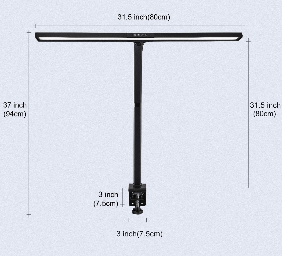 Architect Bureaulamp Met Klem | Verstelbare LED Lamp Voor Werk en Studie