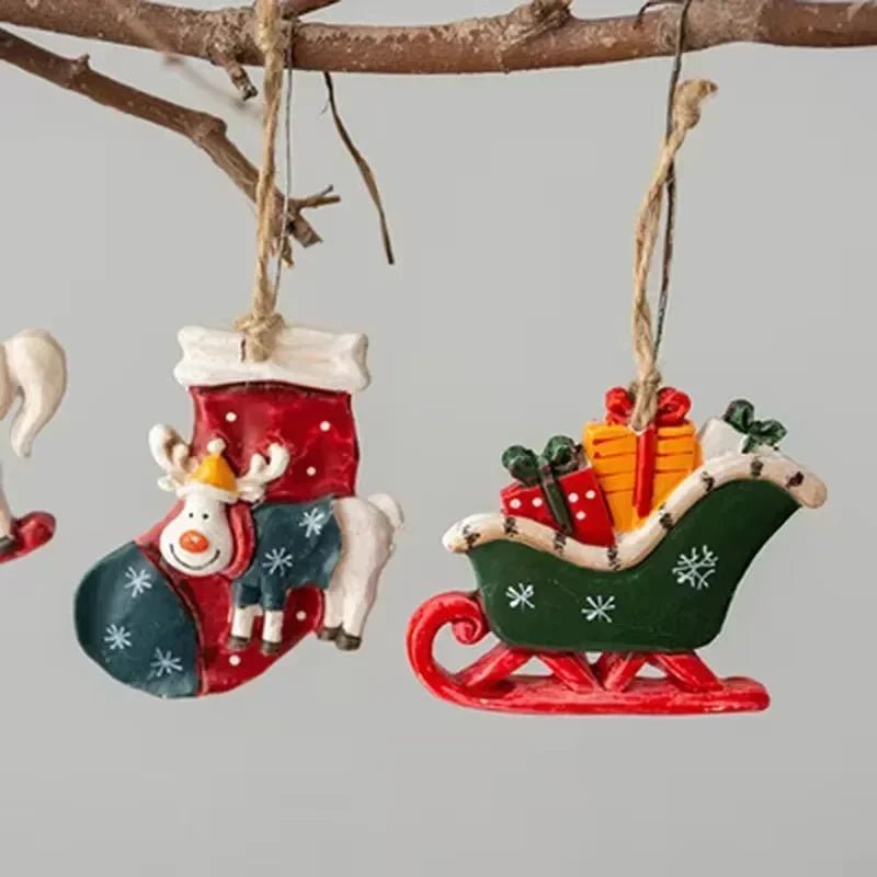 RendierKerst™ Sokken – Feestelijke Hangdecoratie voor Open Haarden & Kerstbomen