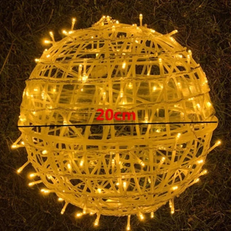 FestiveLight™ LED Kerstverlichting – Sfeervolle Bollen voor Binnen & Buiten