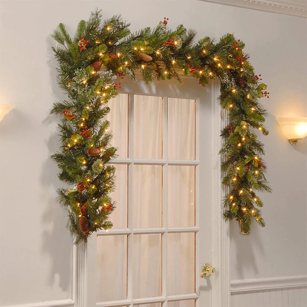 HollyBerry™ Kerst Slinger – Sfeervolle Bessen Slinger voor Feestelijke Decoratie