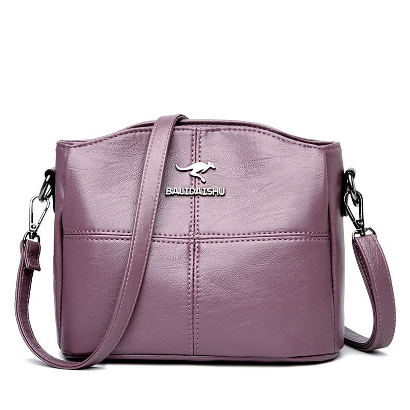 Sorella™ Leren Schoudertas voor Dames – Stijlvolle en Praktische Crossbody Bag