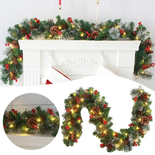 HollyBerry™ Kerst Slinger – Sfeervolle Bessen Slinger voor Feestelijke Decoratie