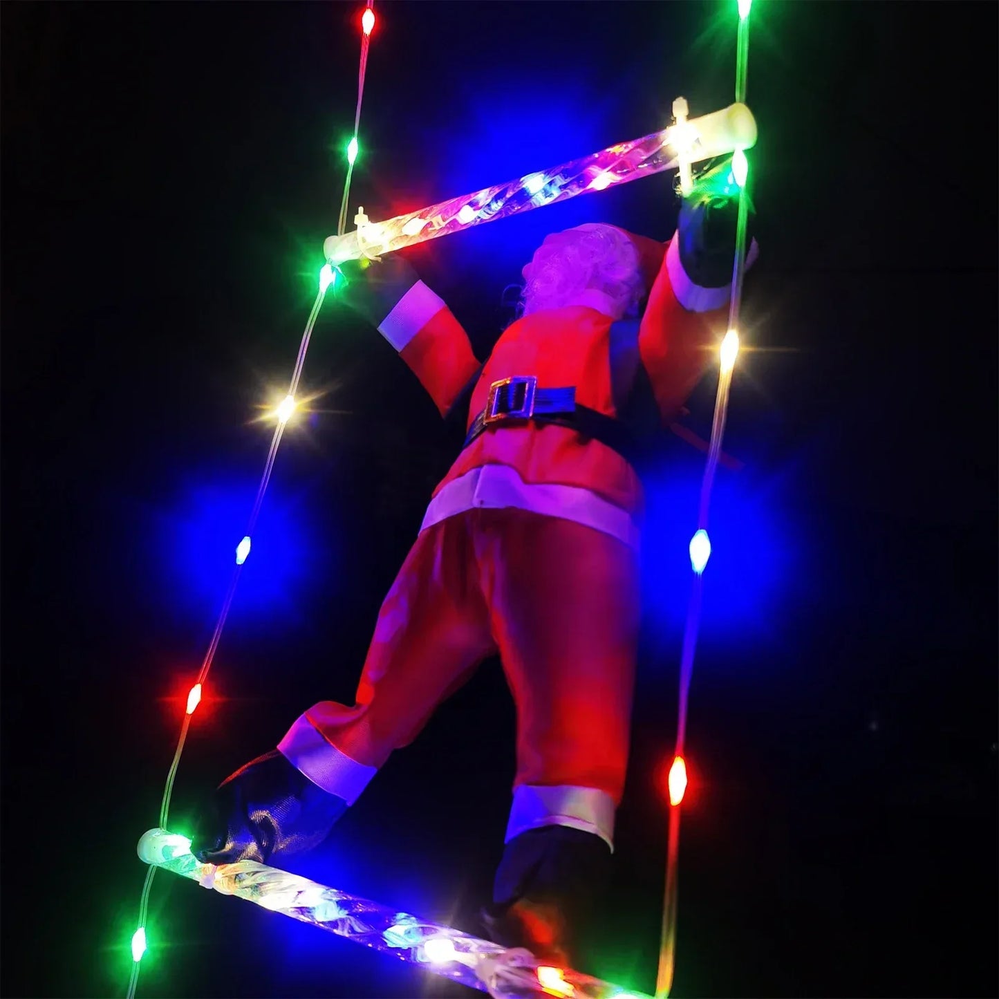 SantaClimb™ Kerstverlichting Lichtslinger | Magische LED Kerstman voor Binnen en Buiten