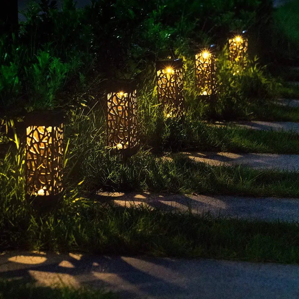 EcoGlow™ Solar Buitenlamp - Energiezuinige Decoratieve Verlichting voor Tuinen en Terrassen