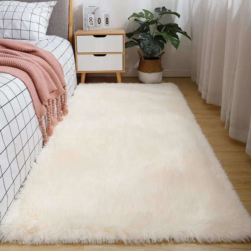 Ultra-Zacht Fluffy Tapijt voor Woonkamer en Slaapkamer - Comfortabel en Anti-Slip