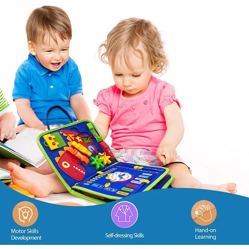 SmartLearn™ Montessori Boek | Educatief Speelboek voor Kinderen van 1 tot 6 Jaar