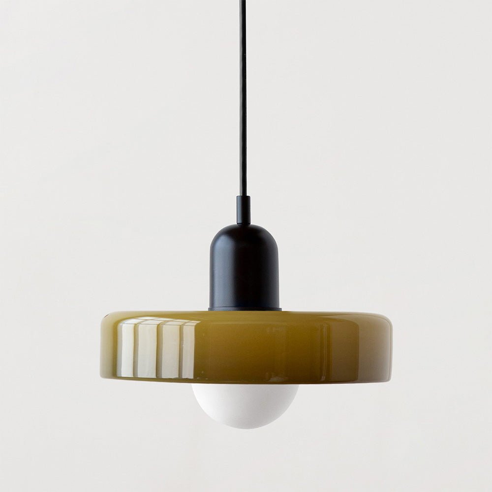 Bauhuis Glazen Hanglamp – Modern en Kleurrijk Design voor Woonkamer of Eetkamer