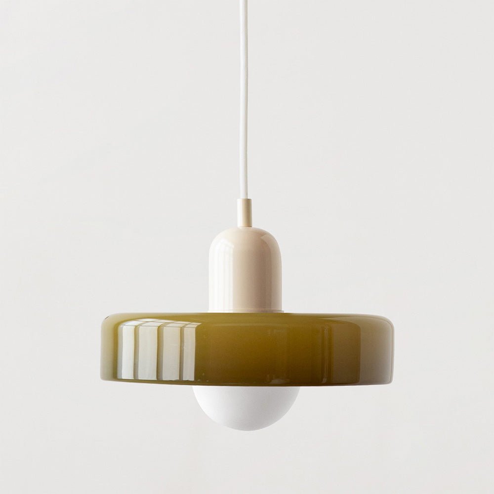 Bauhuis Glazen Hanglamp – Modern en Kleurrijk Design voor Woonkamer of Eetkamer