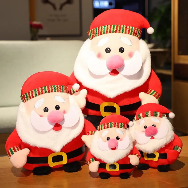 Schattige Kerstknuffels voor Kinderen | Zachte Pluche Kerstfiguren Cadeau