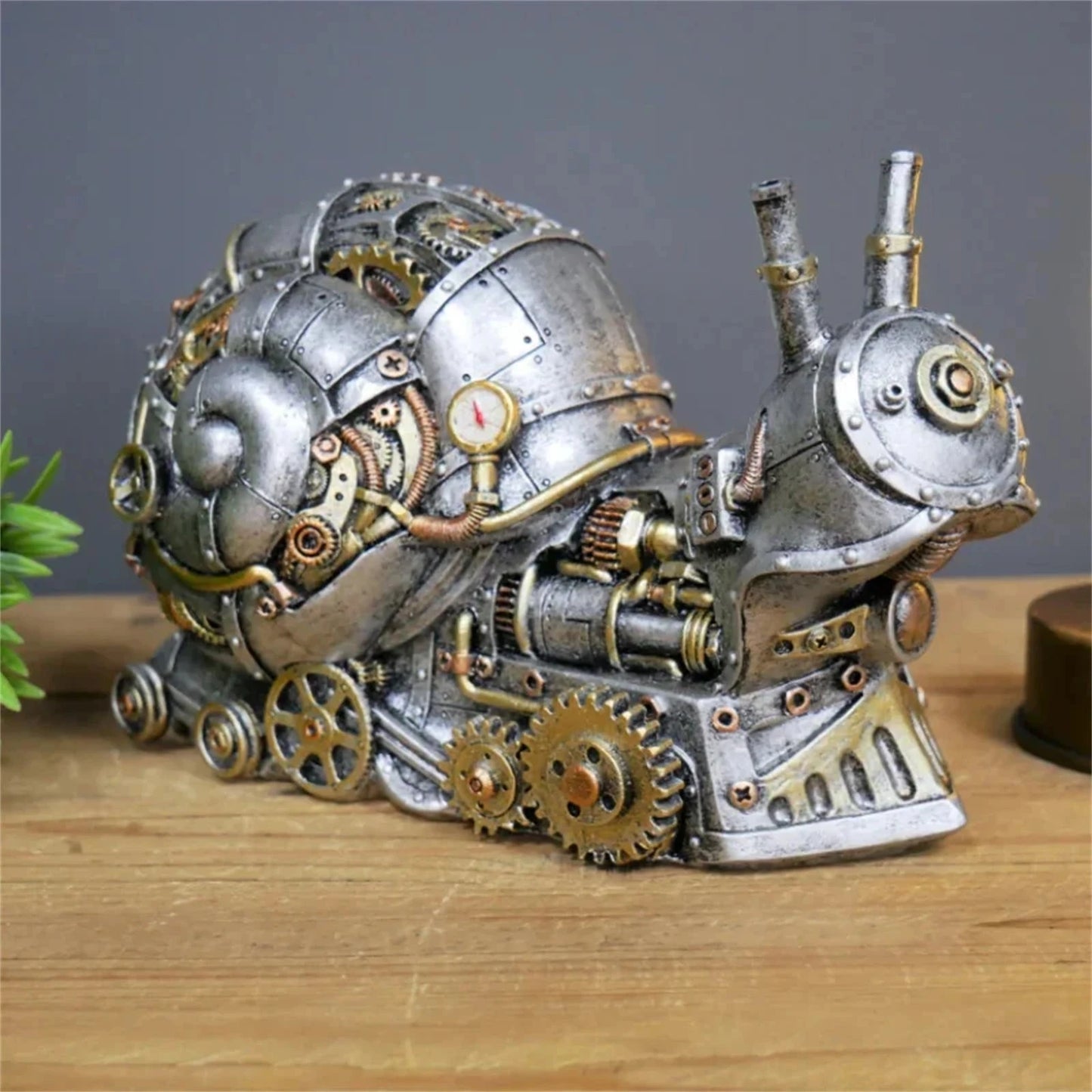 Mechanisch Steampunk Dier - Unieke Decoratie met Tandwielontwerp