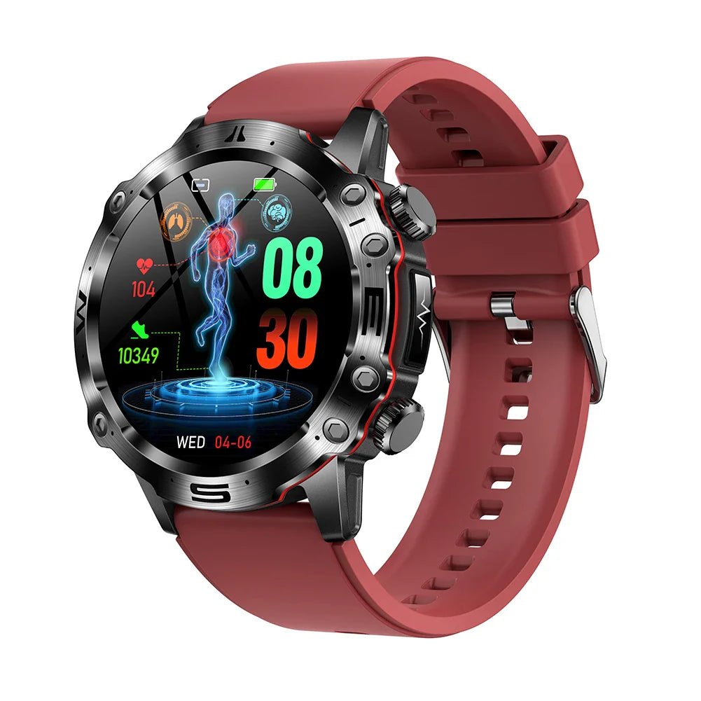 MediWatch™ AI Gezondheid Smartwatch - Glucosemeter & ECG Tracker