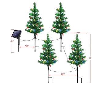 XmasLite™ Mini Kerstboom Buitenverlichting – LED Kerstverlichting en Kerstdecoratie