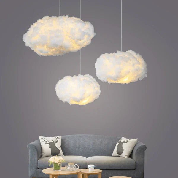 CloudGlow Plafondlamp - Unieke Wolkenlamp Voor Sfeervolle Verlichting