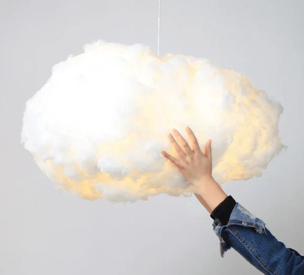 CloudGlow Plafondlamp - Unieke Wolkenlamp Voor Sfeervolle Verlichting