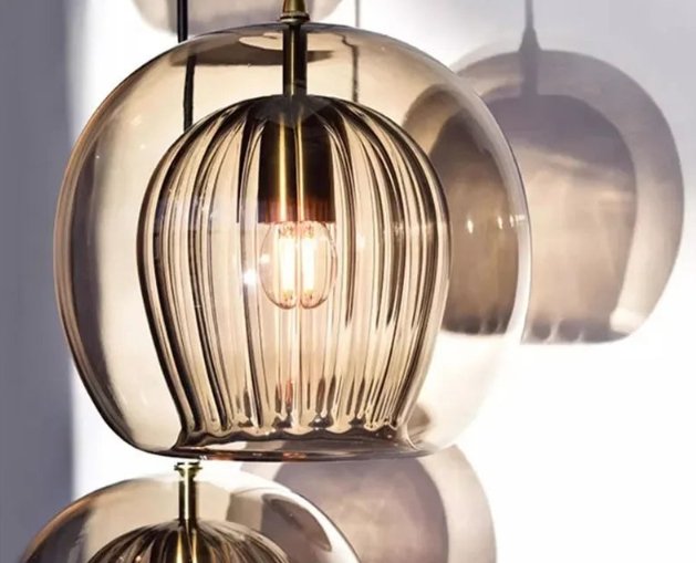 Glosfera Moderne Hanglamp – Luxe Glazen Design Lamp voor Woonkamer en Eetkamer