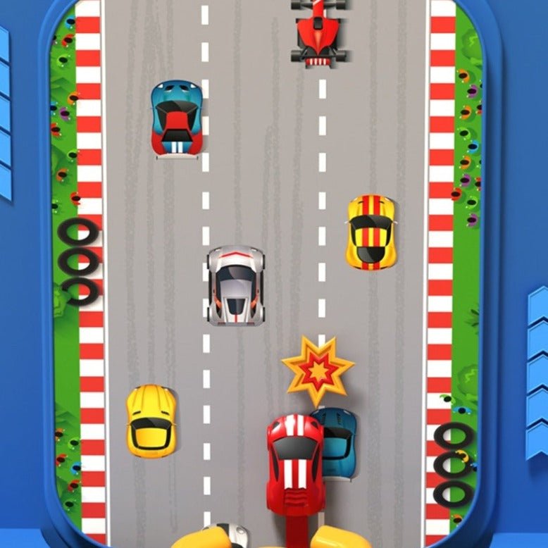 RaceMaster™ Kinderracegame | Interactief Speelgoed met Realistisch Stuurwiel